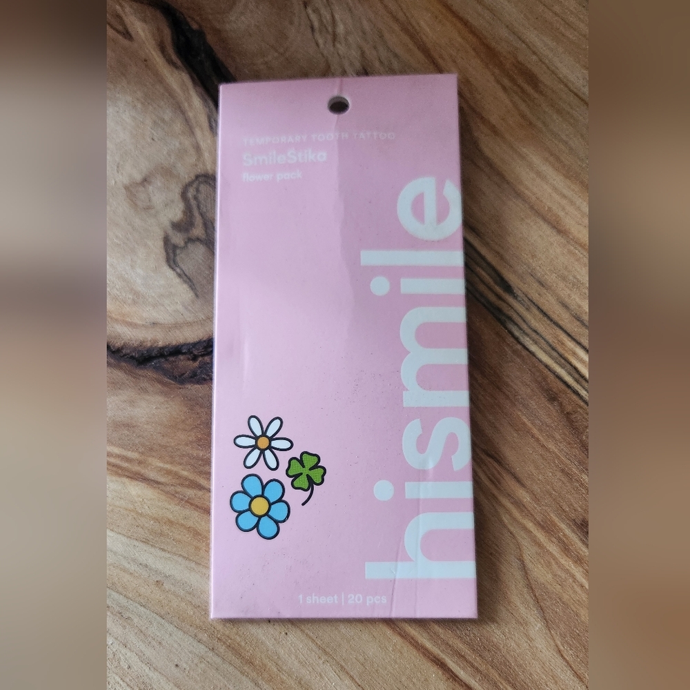 Hismile Flower Pack Temporary Teeth‎ Tattoos